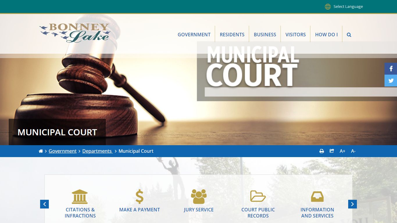 Municipal Court - City of Bonney Lake